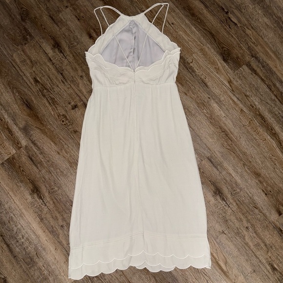 Elliatt • Revolve • Elation Taupe Halter Backless Midi Dress - Picture 14 of 16